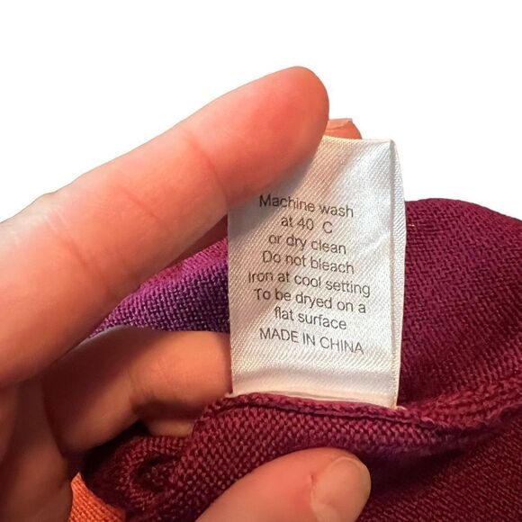 Edinburgh‎ knit wear 100% wool patterned sweater - Picture 4 of 9